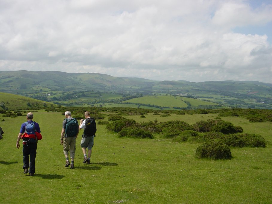 En route to the Royal Oak in Gladestry